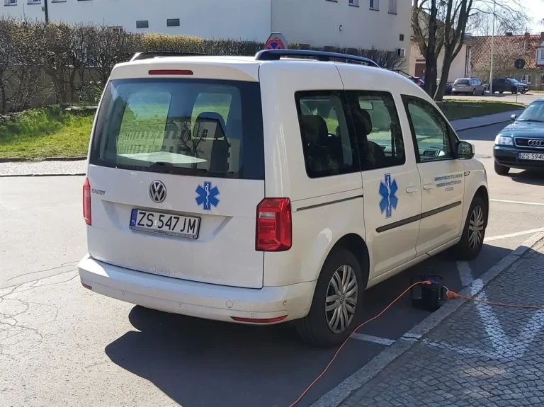 W czasie pandemii szpital poprosił nas o dezynfekcję pojazdów wożących próbki do analizy.