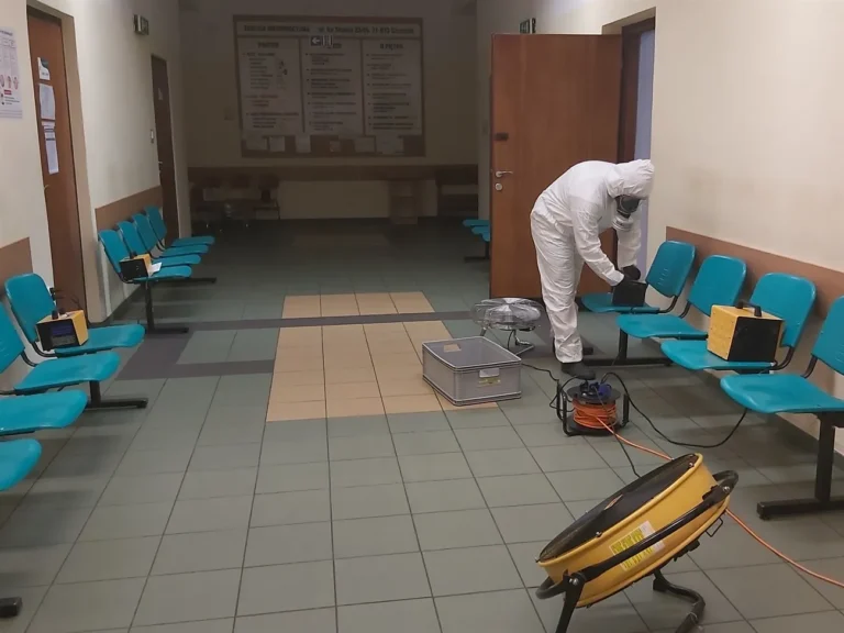 Odkażanie przychodni w Szczecinie 2